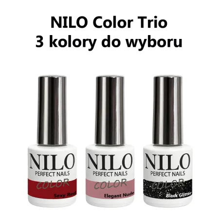 NILO Color Trio – 3 Kolory Hybrydowe do Wyboru